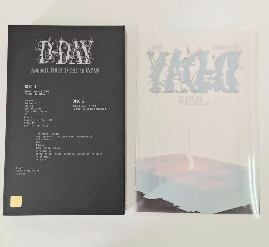 Agust D TOUR 'D-DAY' in JAPAN DVD（G987）