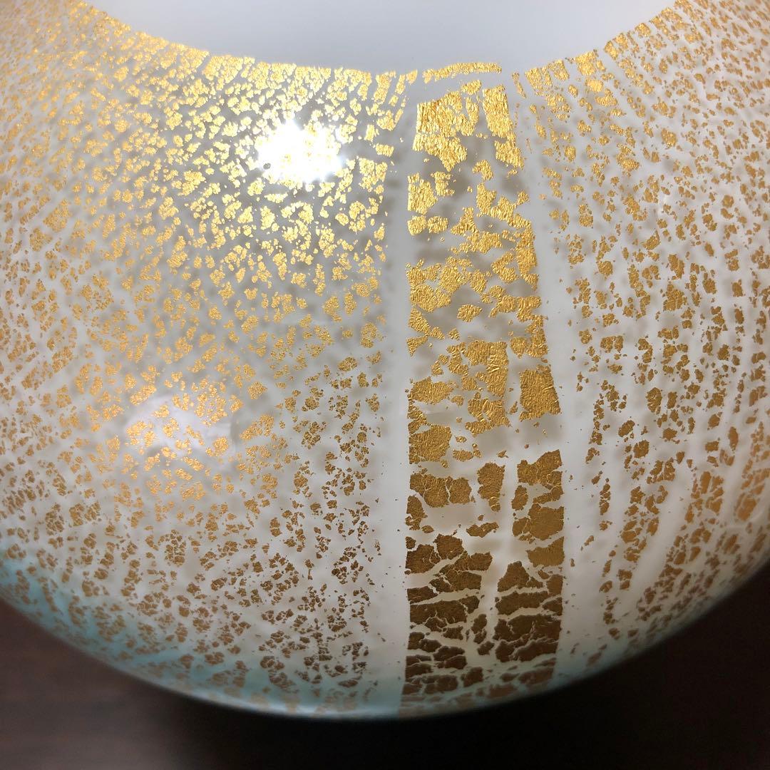 人間国宝作家　藤田恭平作品　手吹三彩花瓶