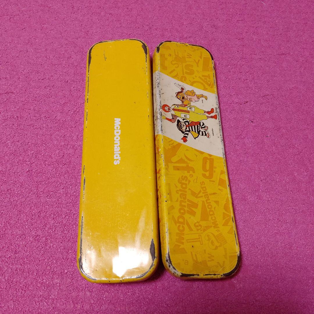 1990年代McDonald's 筆箱：非売品 ロナルド・マクドナルドデザイン