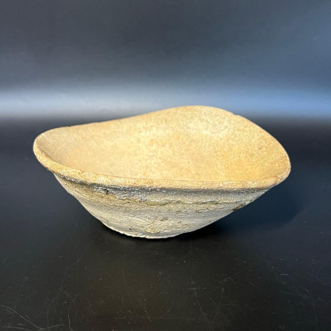 平安末期〜鎌倉初期 山茶碗｜茶道具 古陶 数寄者好み ビードロ景色◎古美術庵々