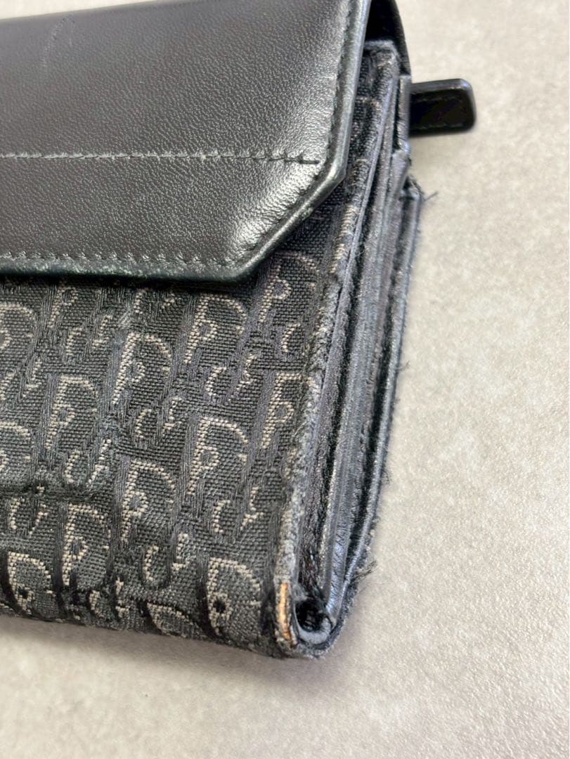 Dior 二つ折り財布 ブラック