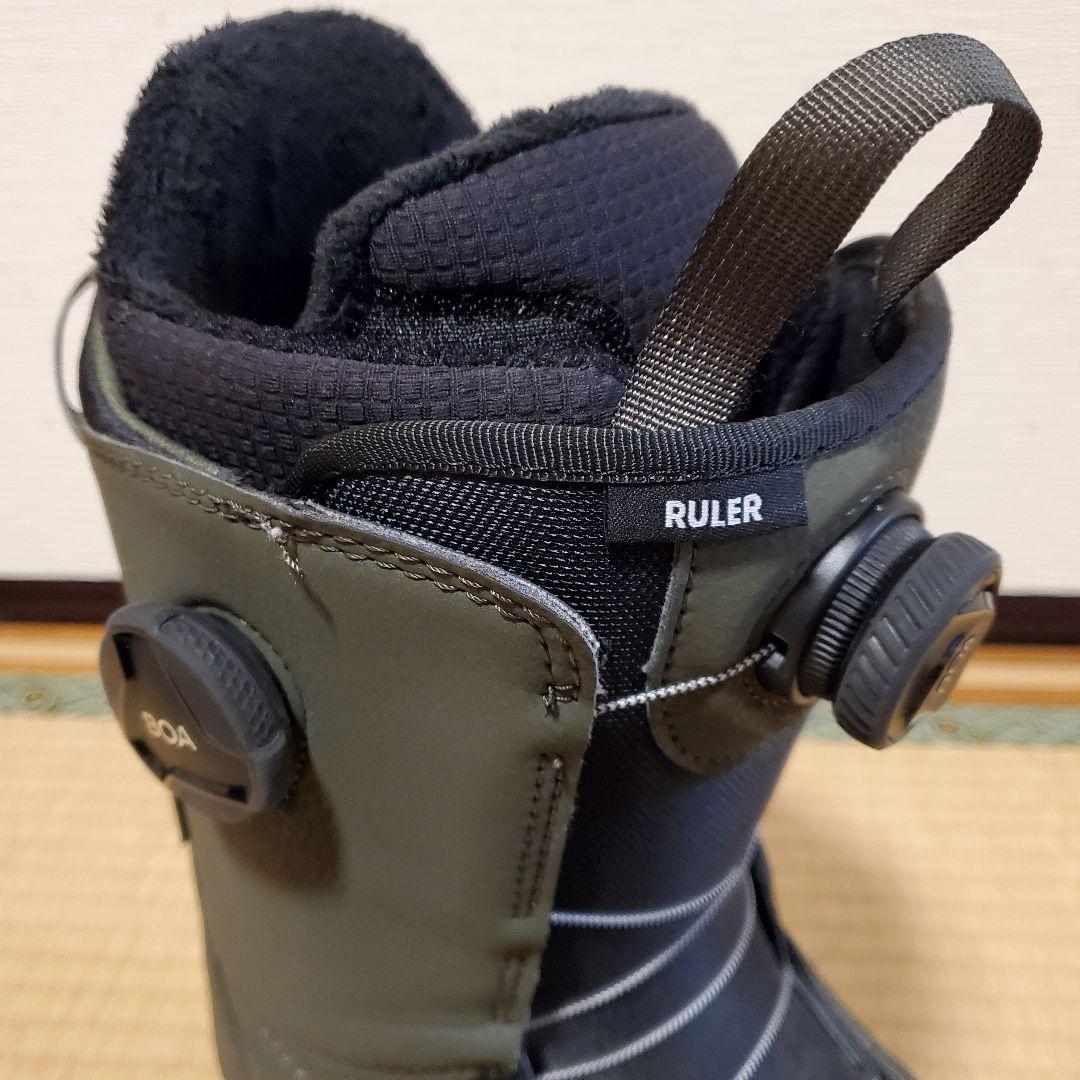 Ruler Boa Wide スノーボードブーツ 男性用 オリーブグリーン
