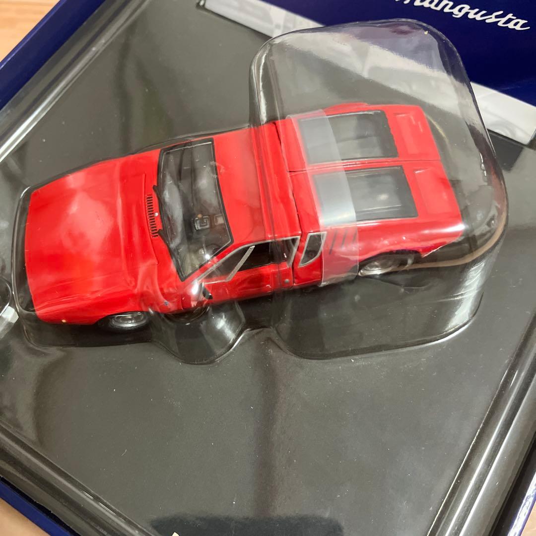 De Tomaso Mangusta 1969 赤 ミニカー