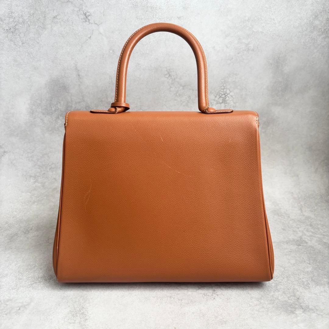 値下げ済み!DELVAUX ブリヨンMM 2way ハンドバッグ ストラップ付き