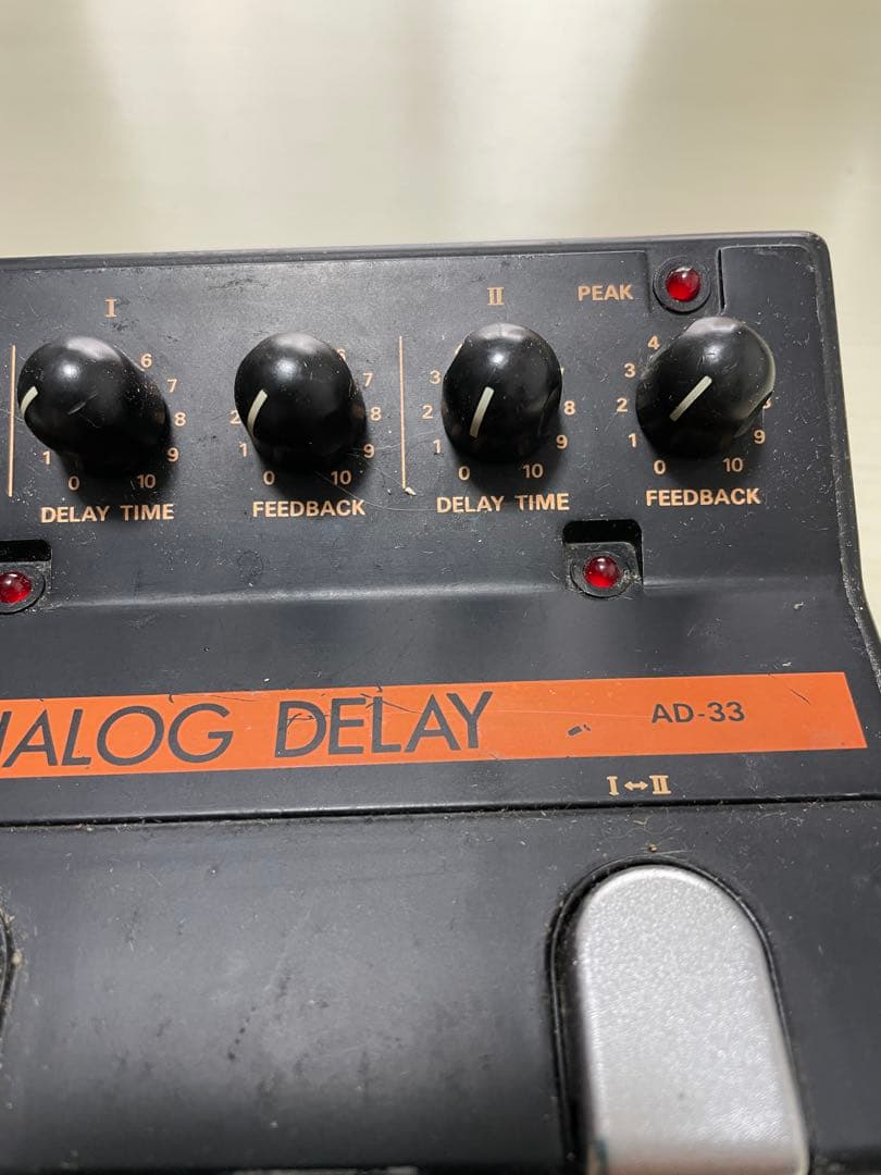名機　PEARL アナログディレイ AD-32 通電化　動作未確認　ジャンク