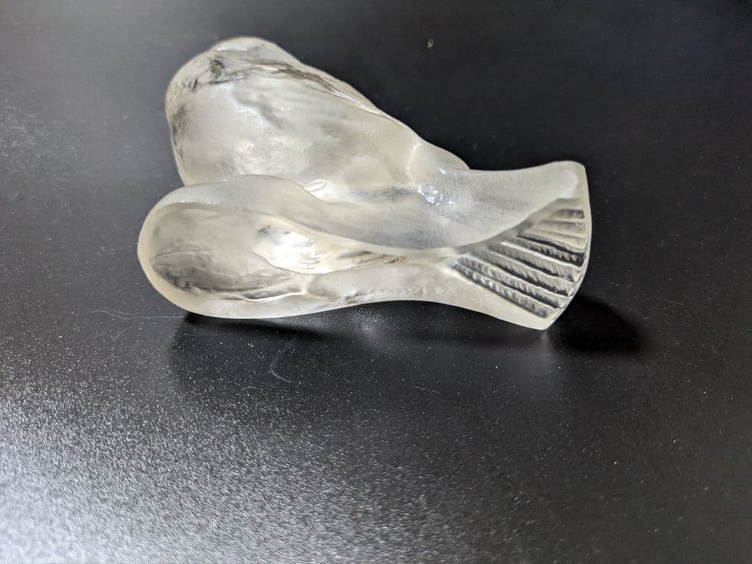 R. Lalique　ルネラリック　オブジェ　置物 インテリア　フィギュリン　雀