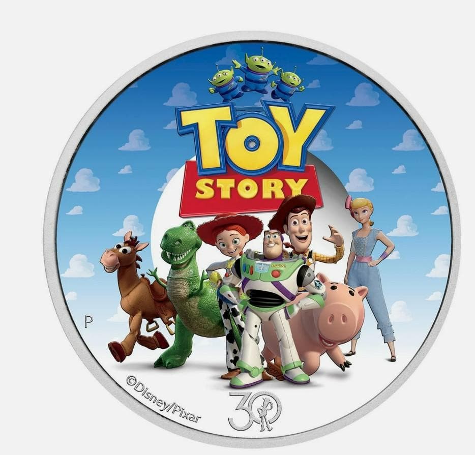 2025年トイ・スオーリー３０周年記念　プルーフ銀貨