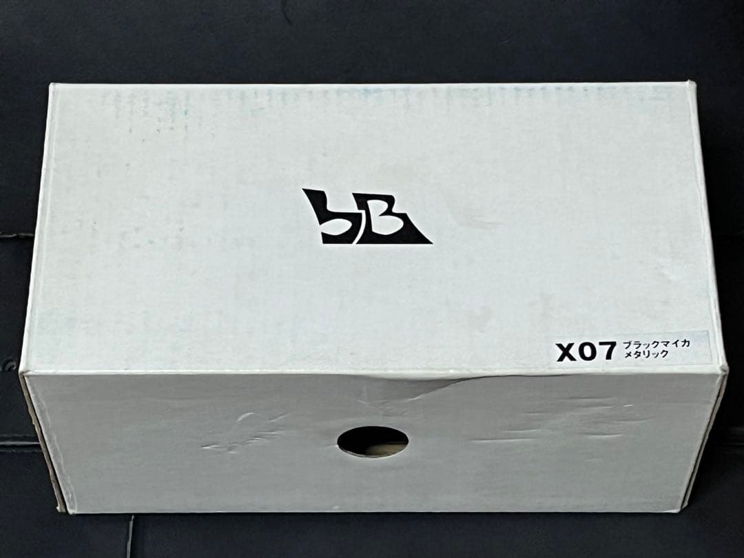 1/24 カラーサンプル トヨタ bB ２代目 X07 ブラックマイカメタリック