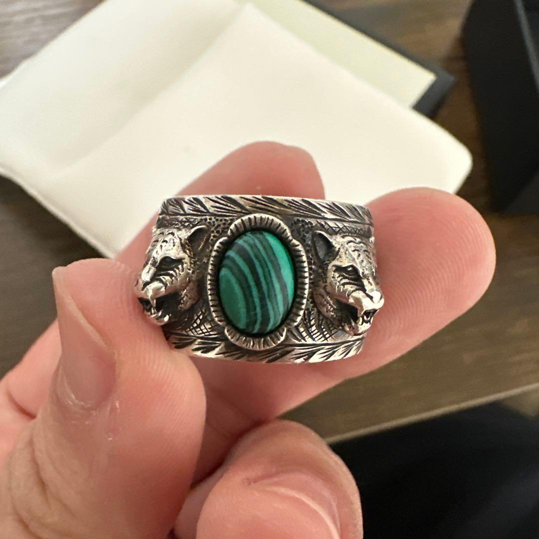 GUCCI トラ スカル シルバーリング