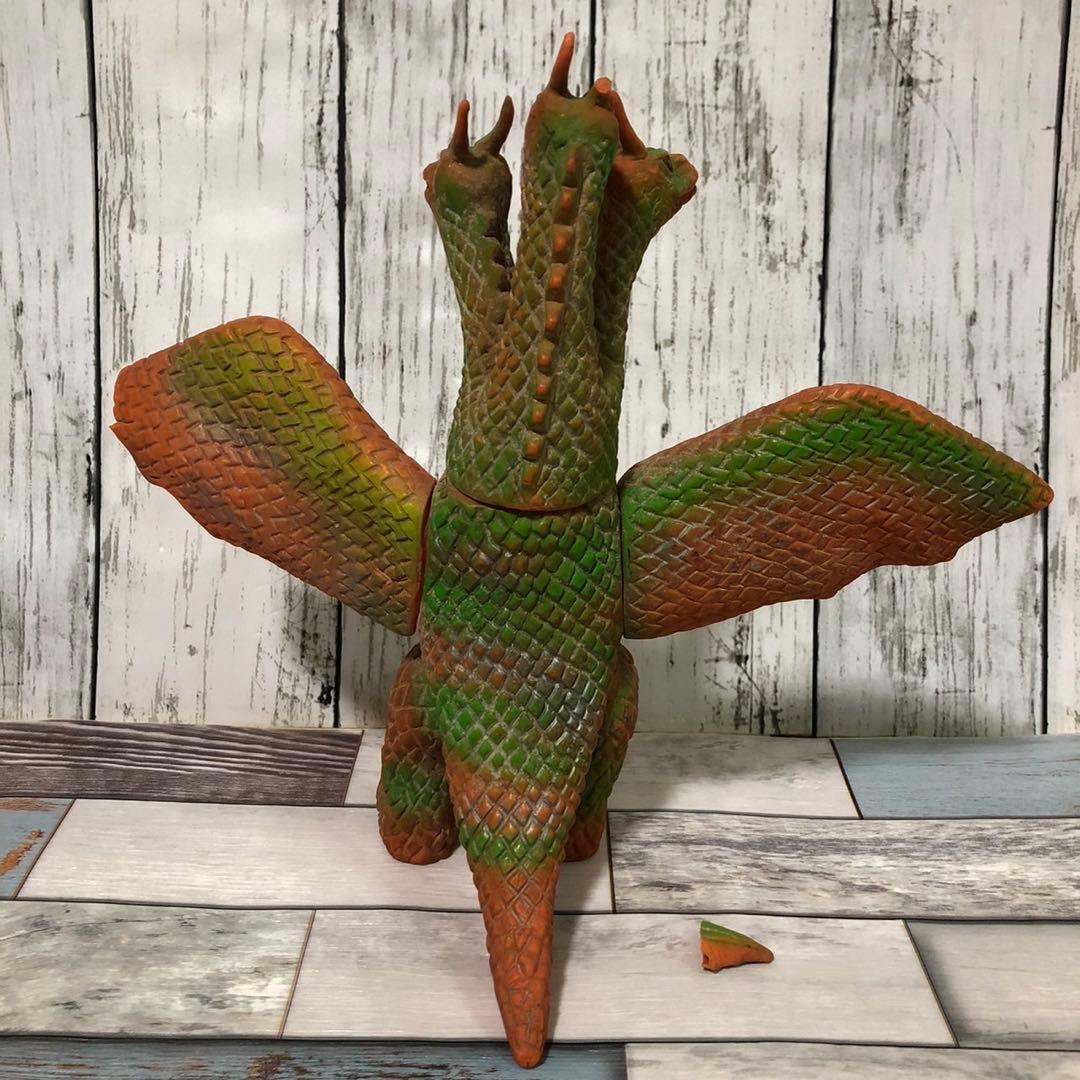 ブルマァク キングギドラ ソフビ フィギュア 破損あり ゴジラ