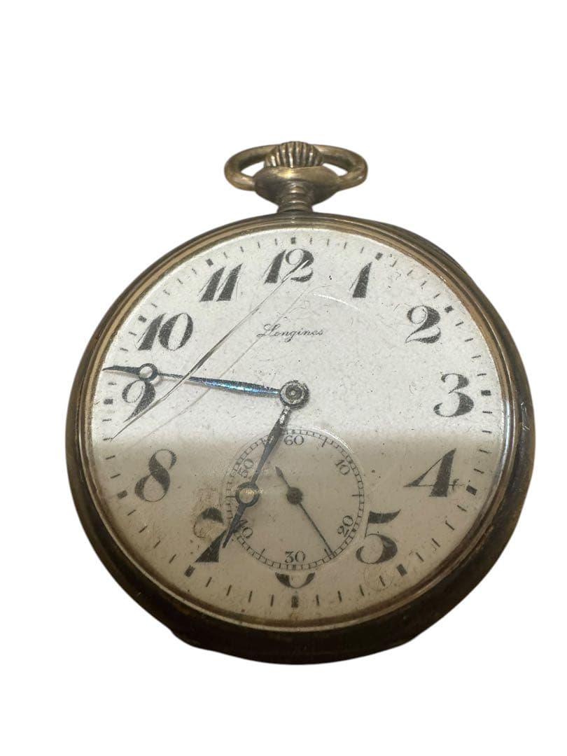アンティークLongines 懐中時計　シルバー925 GRANDS PRIX