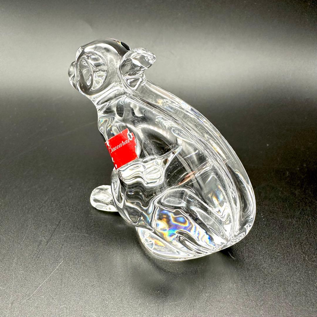 Baccarat バカラ 干支 申 猿 クリスタル置物