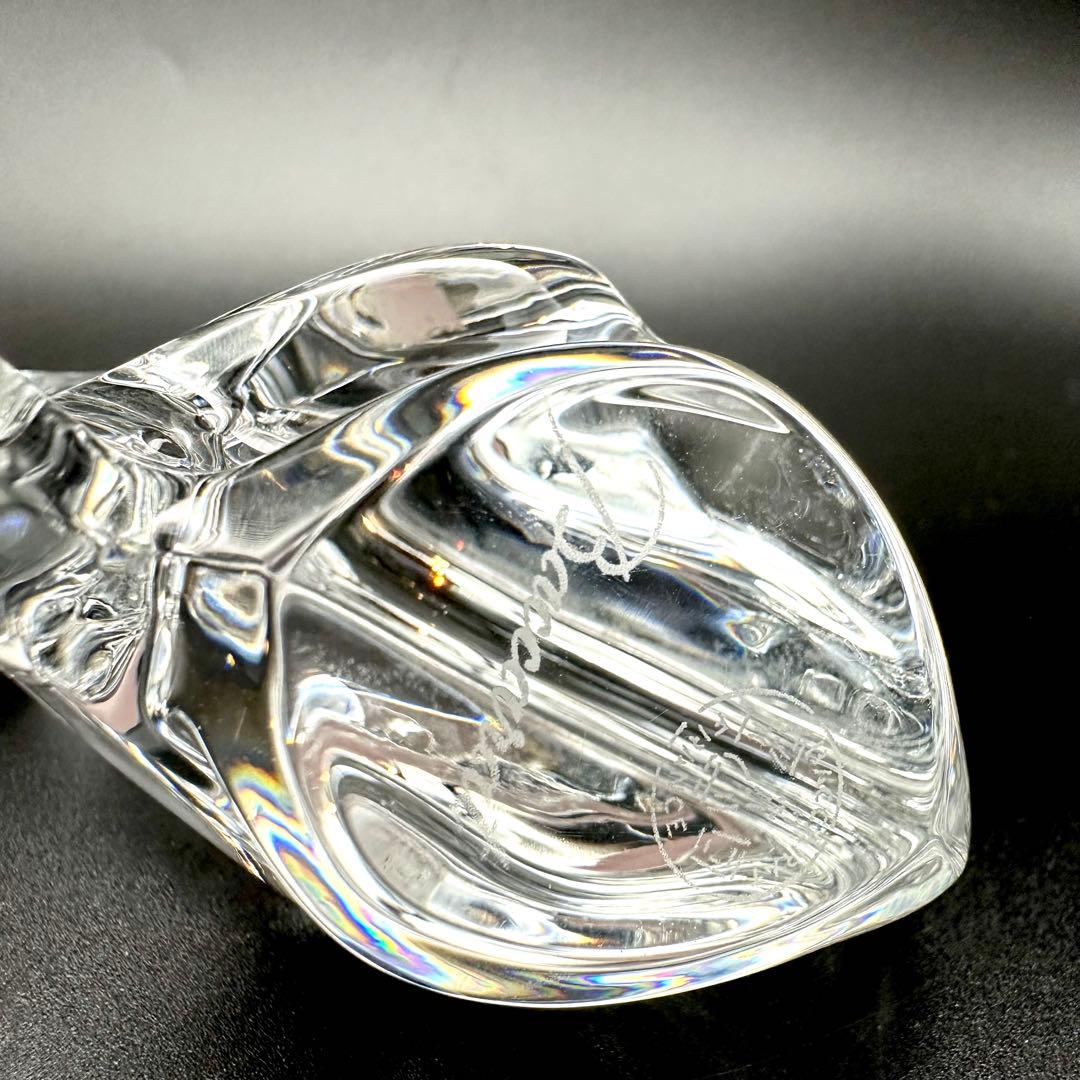Baccarat バカラ 干支 申 猿 クリスタル置物