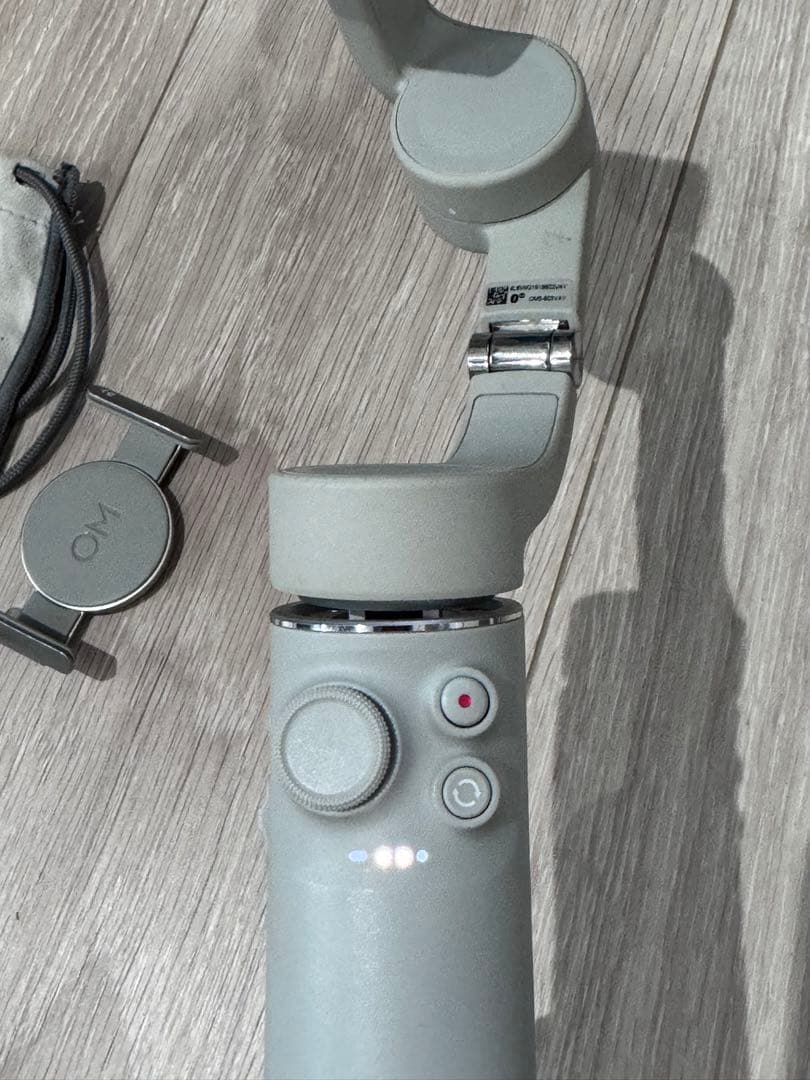 【断捨離】DJI OM 5スタビライザー グレー 収納袋付き