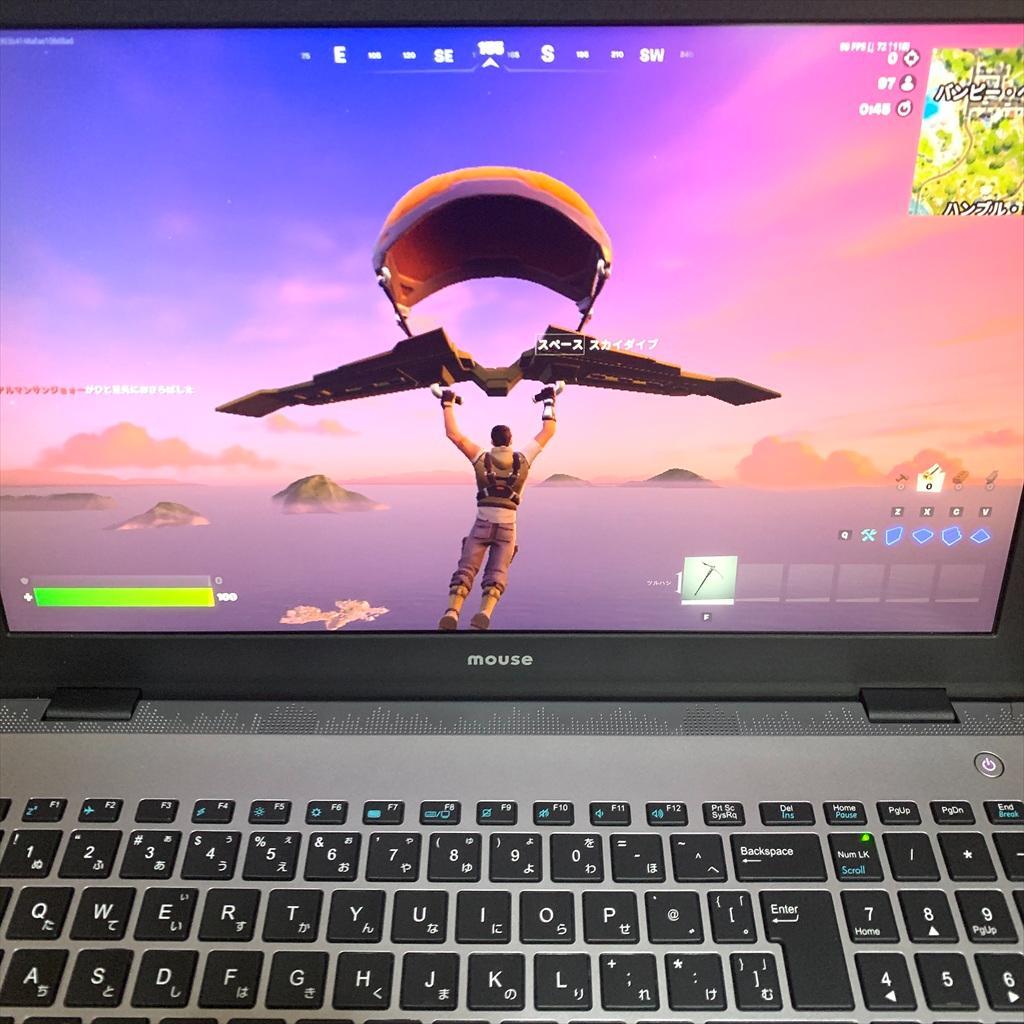 爆速ゲーミングノートPC　i7-8スレ　爆速SSD　NVIDIA　メモリ16GB