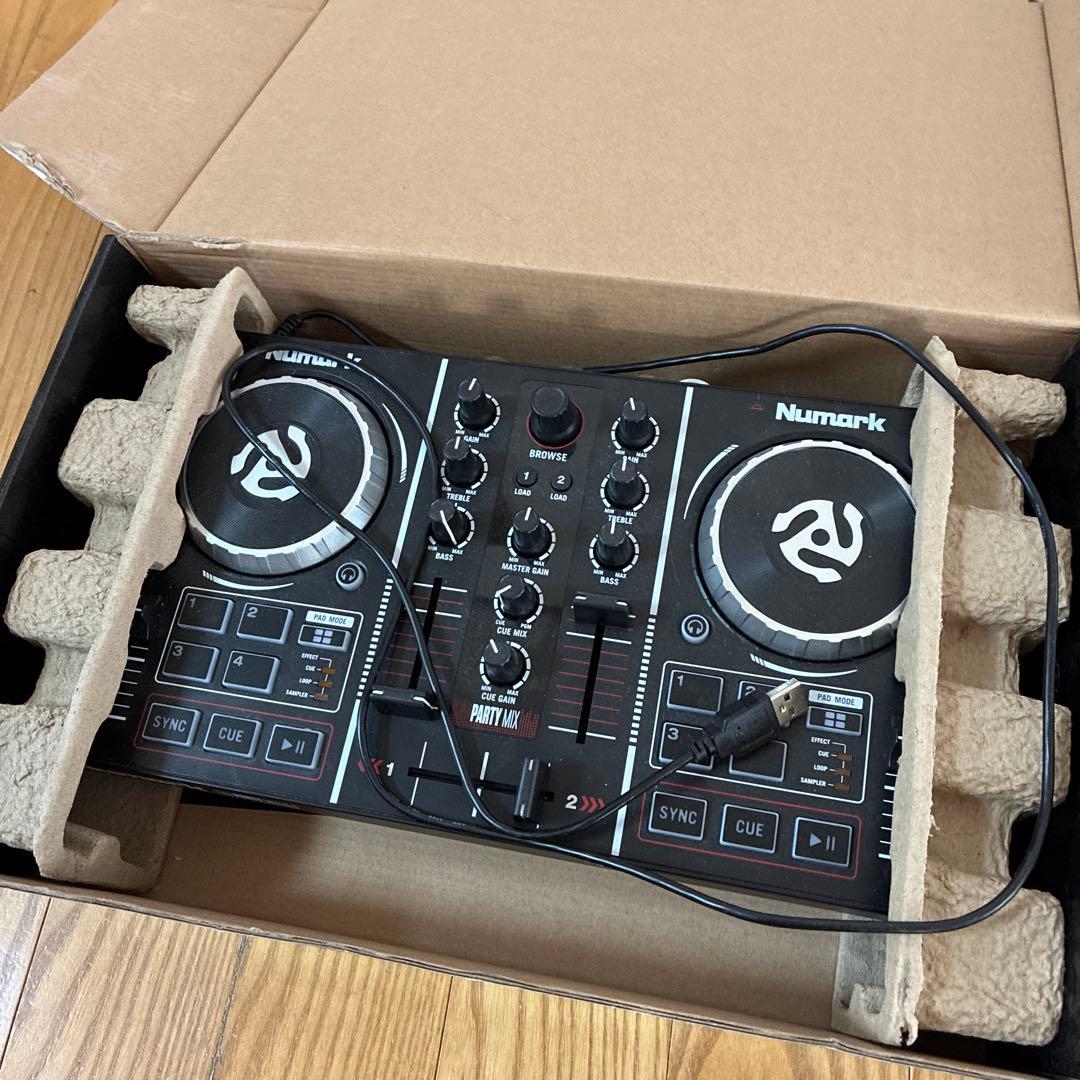 Numark PARTY MIX DJコントローラー 動作品