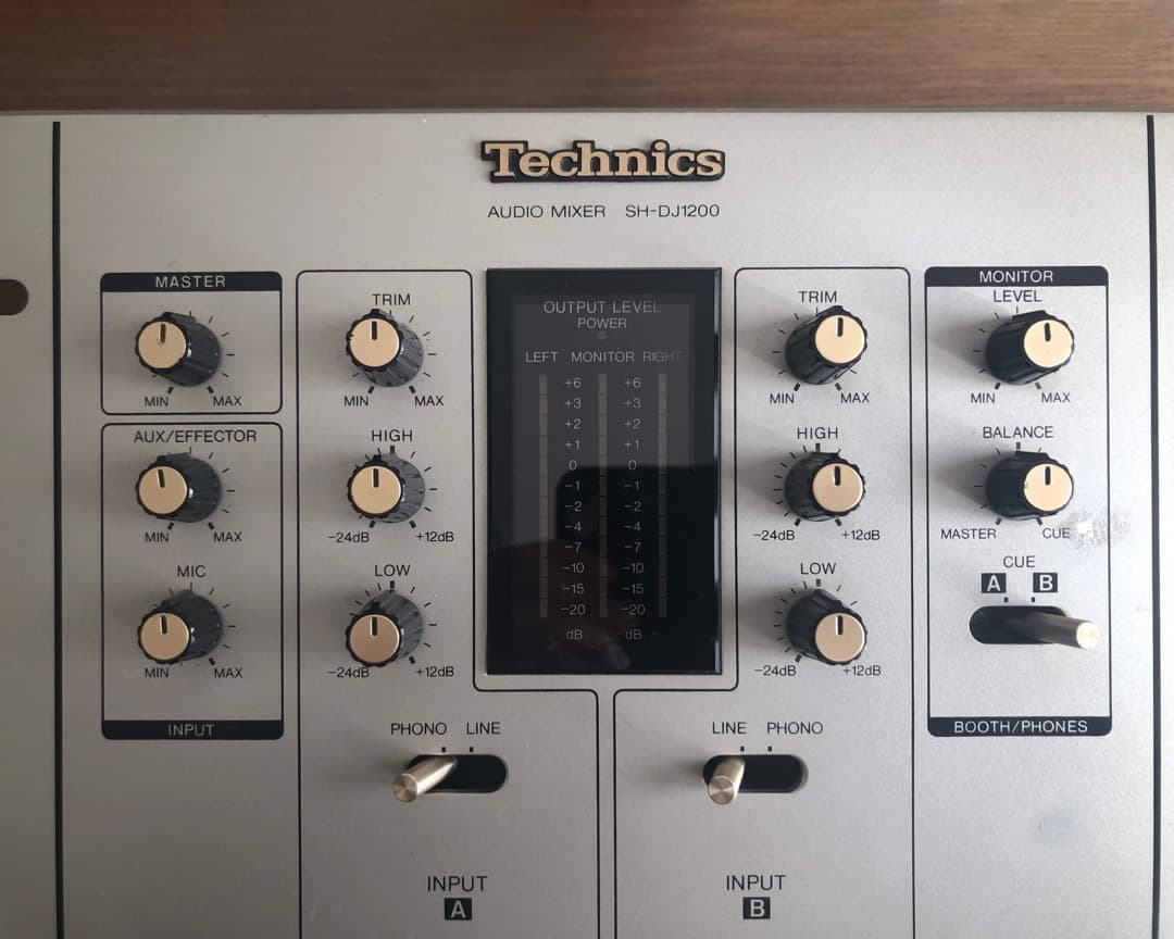 Technics SH-DJ1200 ミキサー③｜DJセット販売品｜※単品不可