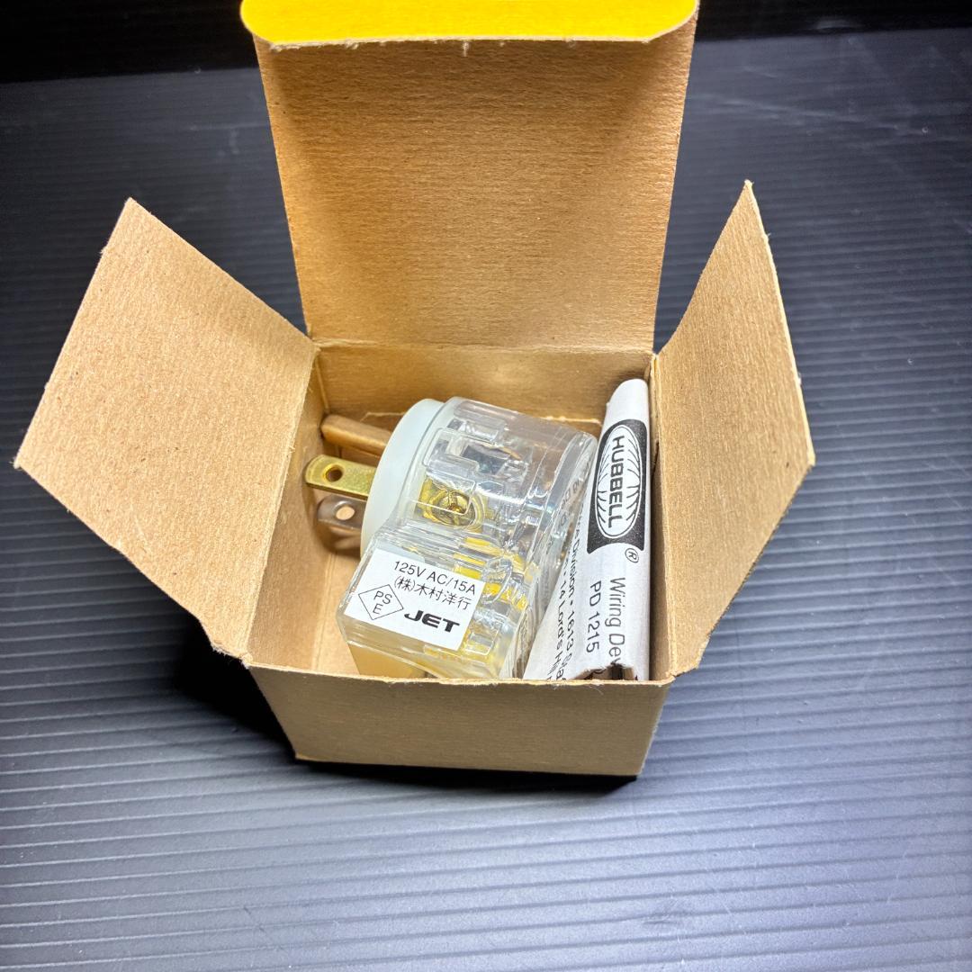 HUBBELL ハッベル HBL8215CAT 電源プラグ