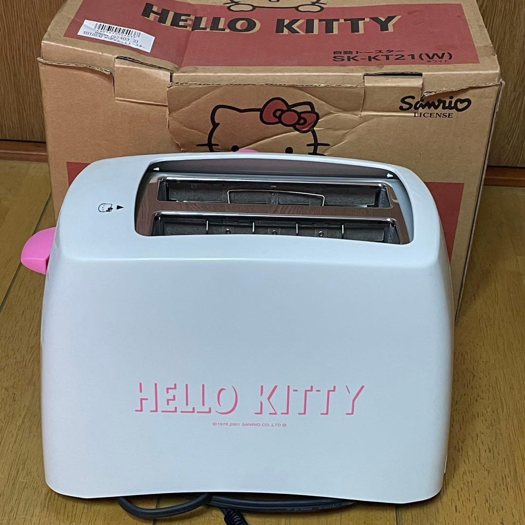希少　未使用　サンリオ ハローキティ 自動トースター　SK-KT21 動作確認済