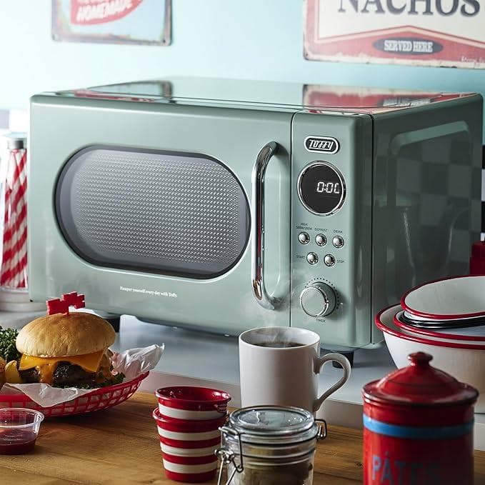 【Toffy/トフィー】 電子レンジ K-DR3 コンパクト 16L フラット