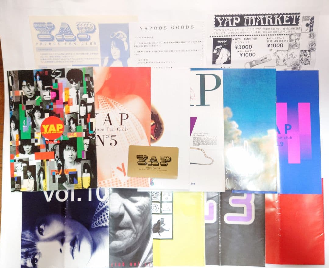 戸川純＆Yapoos 音楽ファッション関連パンフ：Fanzine：カタログ+α