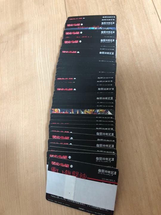 SDガンダム外伝カードダス 鎧闘神戦記3弾 黒い鎧闘神 ボックス