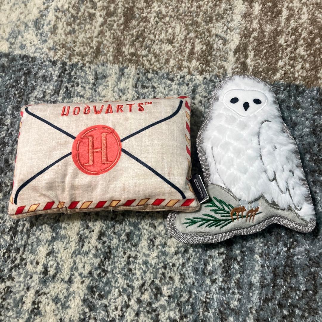 [レア物]ハリーポッター　Hogwarts 手紙とフクロウのぬいぐるみセット