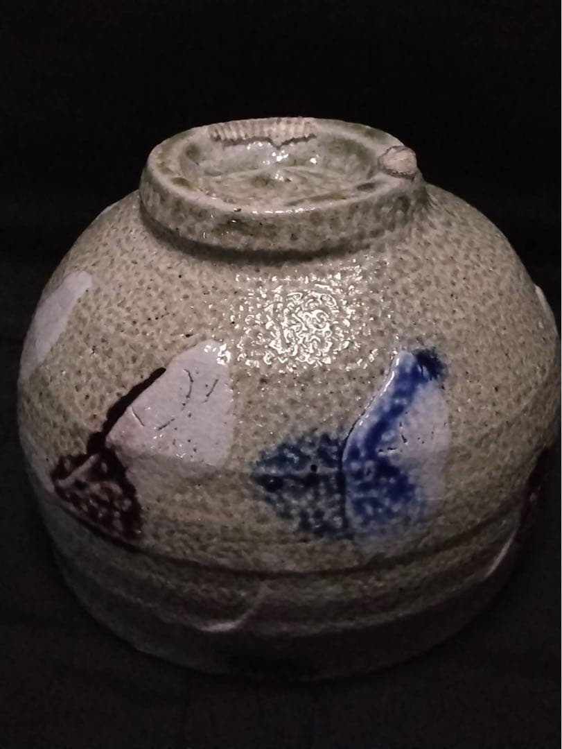 茶碗　人間国宝「浜田庄司」作　真作保証品　無傷完品　合わせ箱　仕覆付き