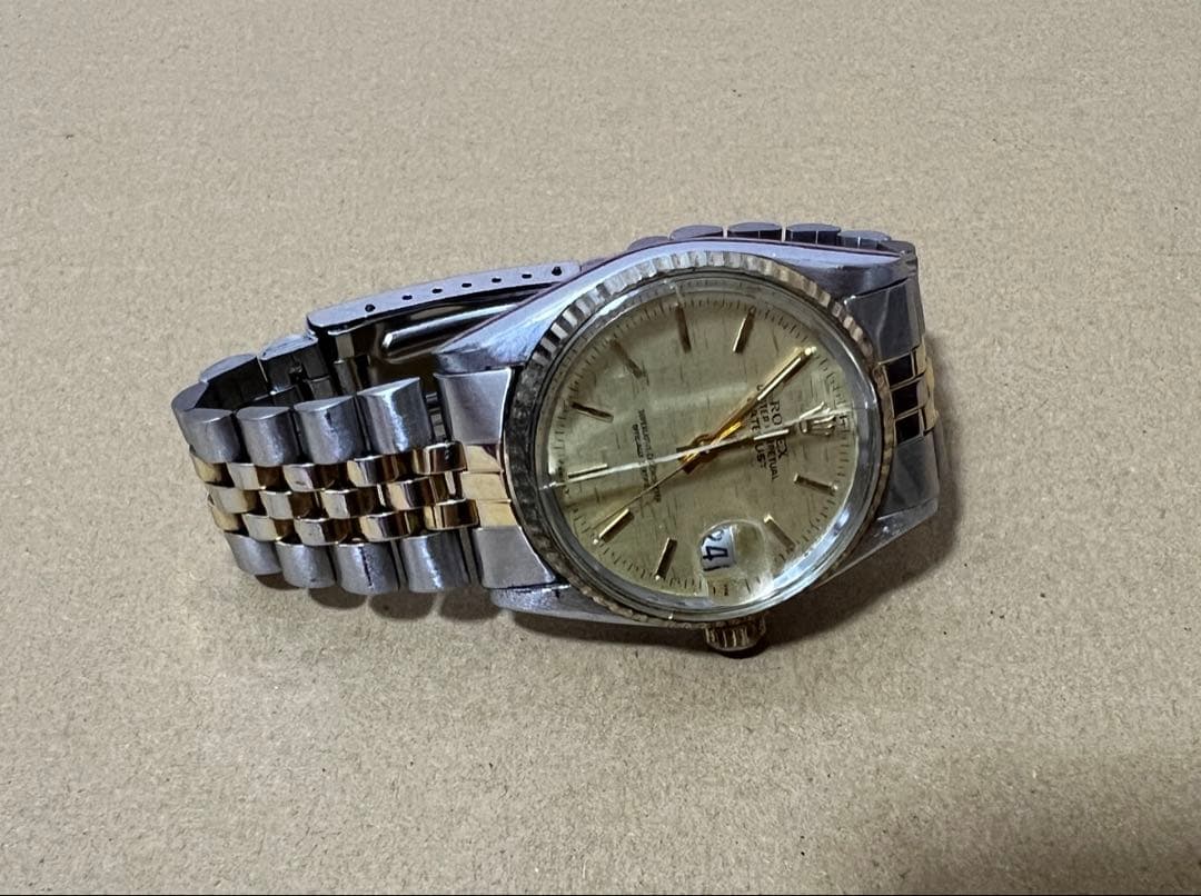 自動巻き 腕時計 ゴールド/シルバー