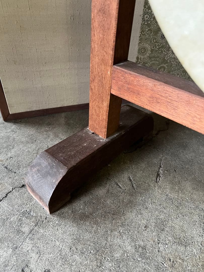 和太鼓　平太鼓　鳥居台付き　約45cm バチ付き　上鳴保証品　和楽器　打楽器