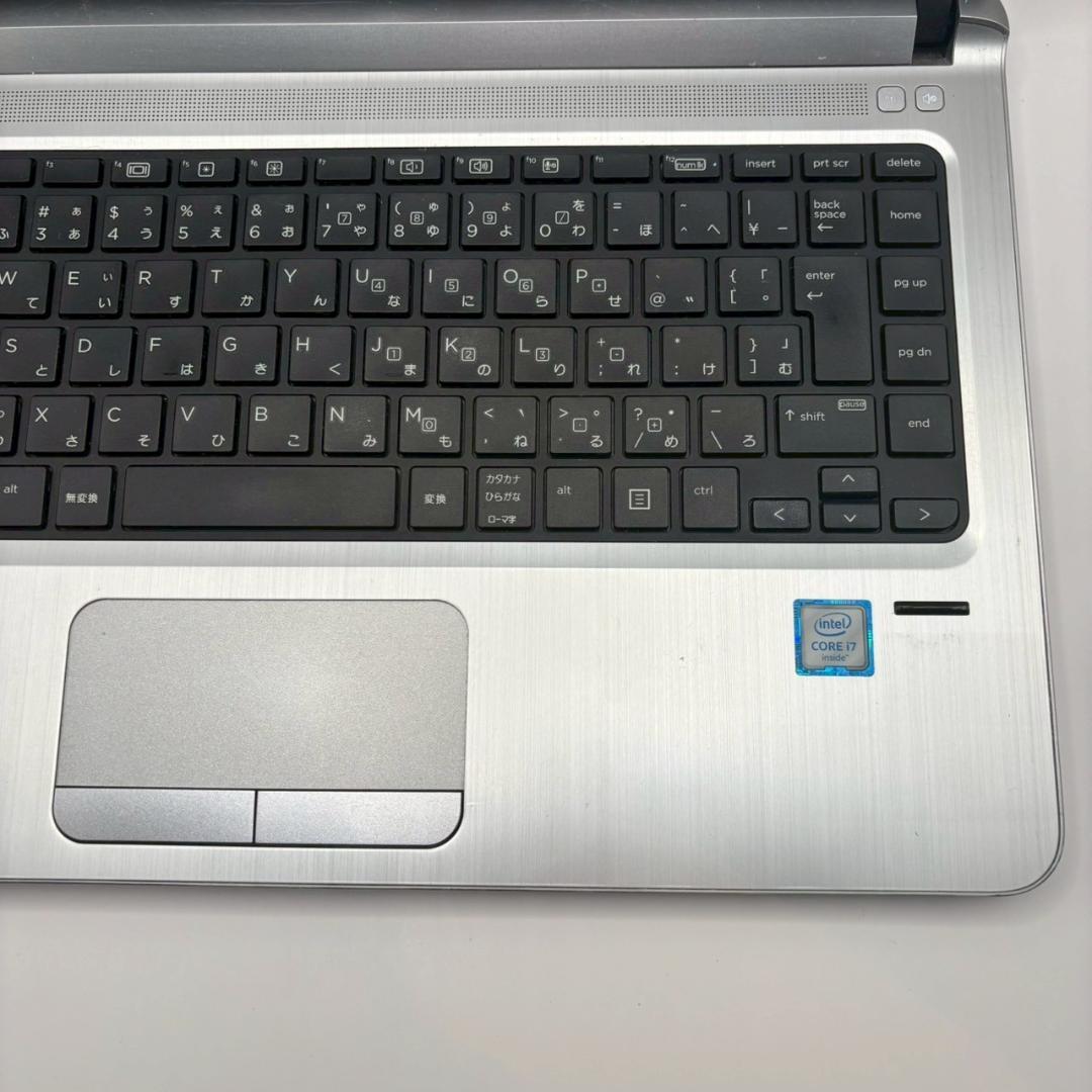 【HP】高性能i7 新品SSD256GB メモリ8GB ノートPC