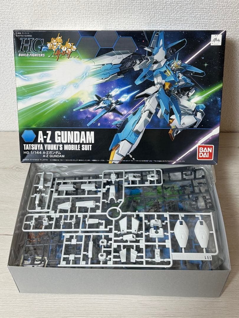 AZガンダム バトルローグ プラモデル