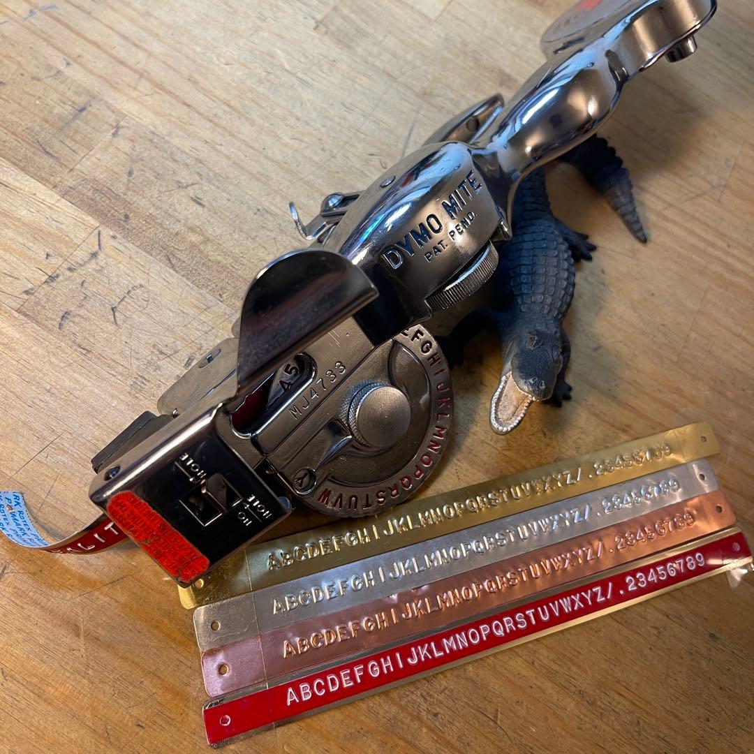 ■製品保証■【機関良・美品】ダイモ テープライター M-3 DYMO 184-2