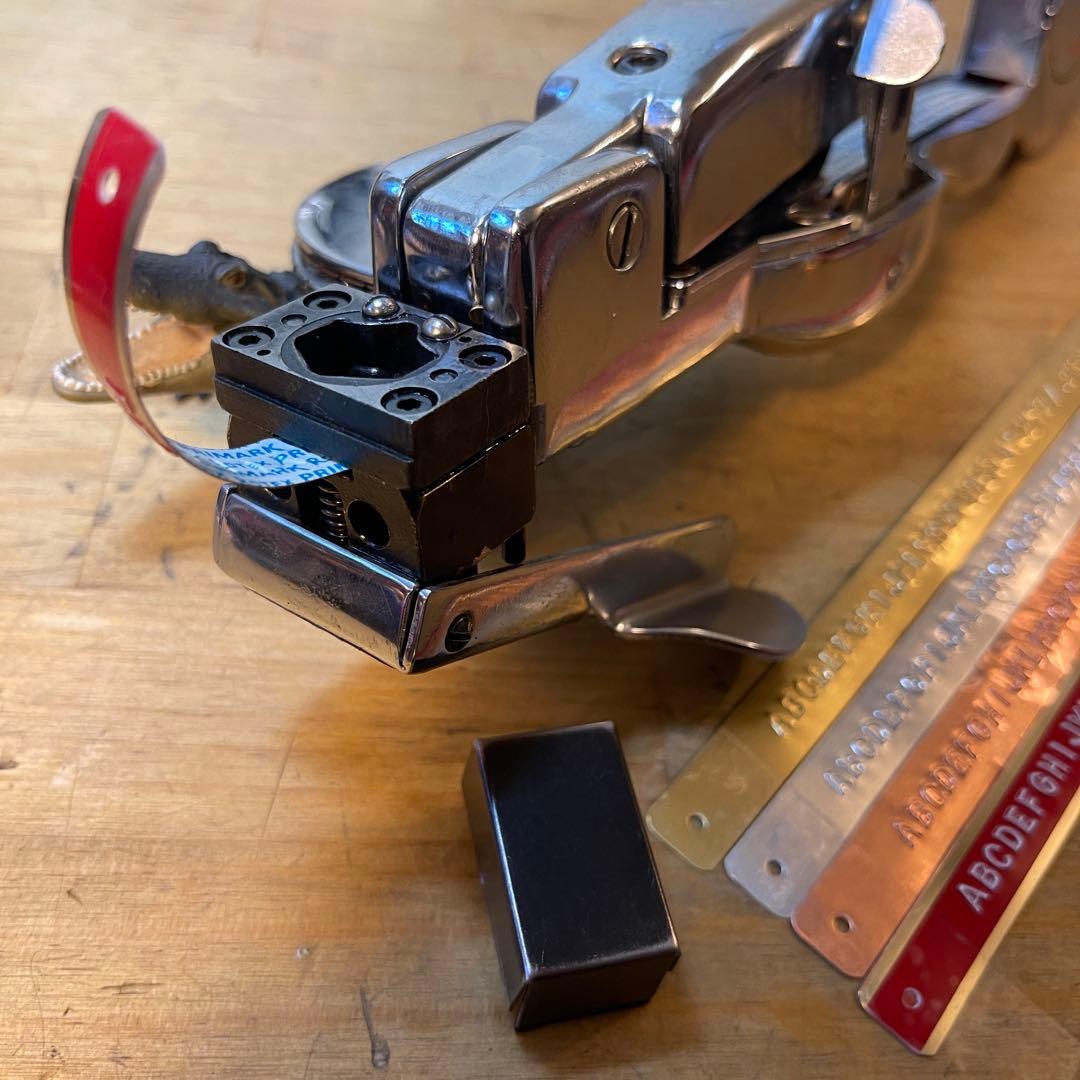 ■製品保証■【機関良・美品】ダイモ テープライター M-3 DYMO 184-2