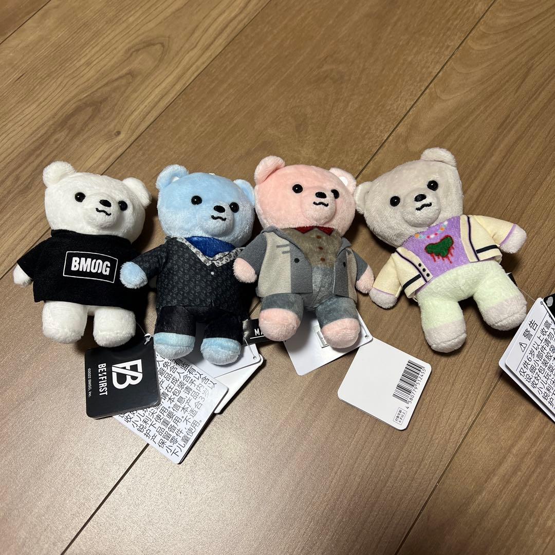 BE:FIRST くま マスコット　BMSG 4点セット　MANATO マナト