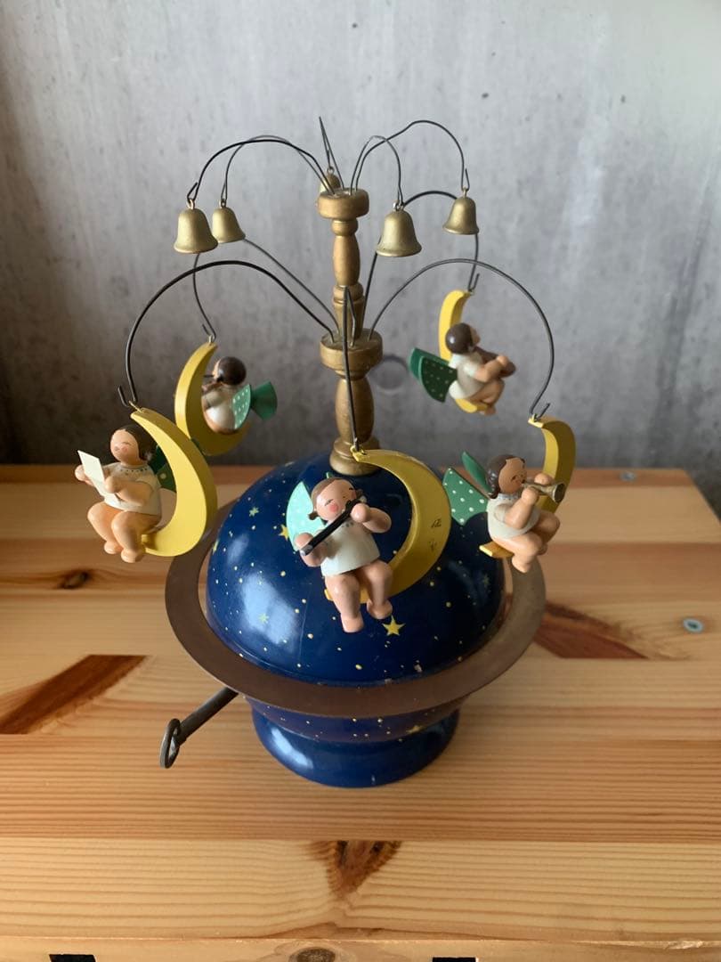 も*い様 ヴェント＆キューン　世界地図のオルゴール　万博ドイツ館