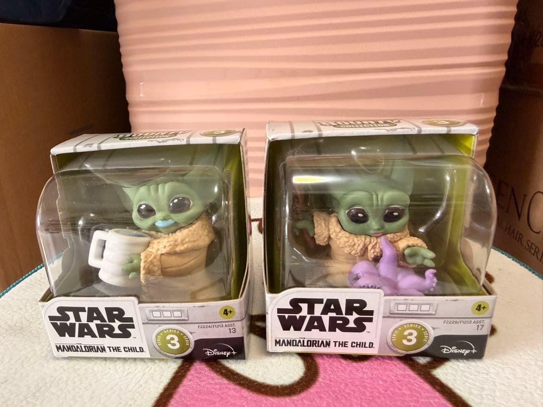 スターウォーズ Grogu フィギュア 2体セット 箱付き 海外購入品