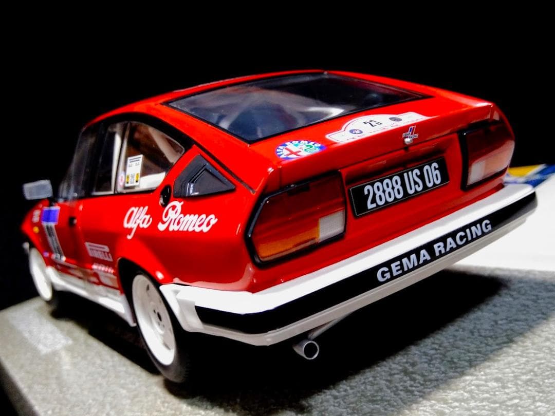 1/18 ソリド　アルファロメオ GTV6　ツール・ド・コルス 1985