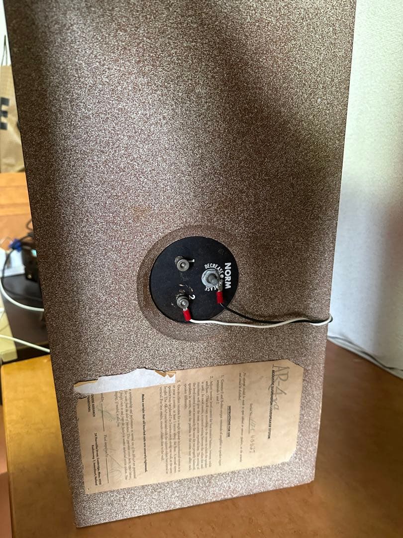 ACOUSTIC RESEARCH AR-4XA アコースティックリサーチ