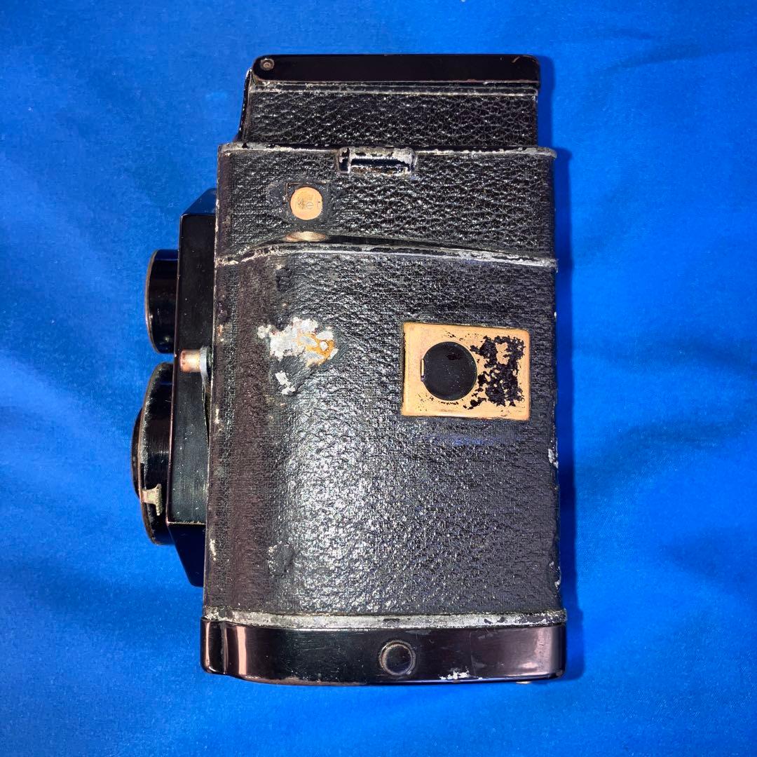 週末特価！イコフレックス二眼レフカメラ(コーヒー缶)