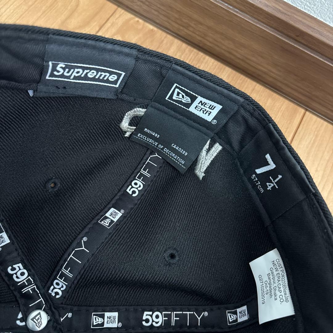 【美品】シュプリーム(supreme) とニューエラ20SS キャップブラック