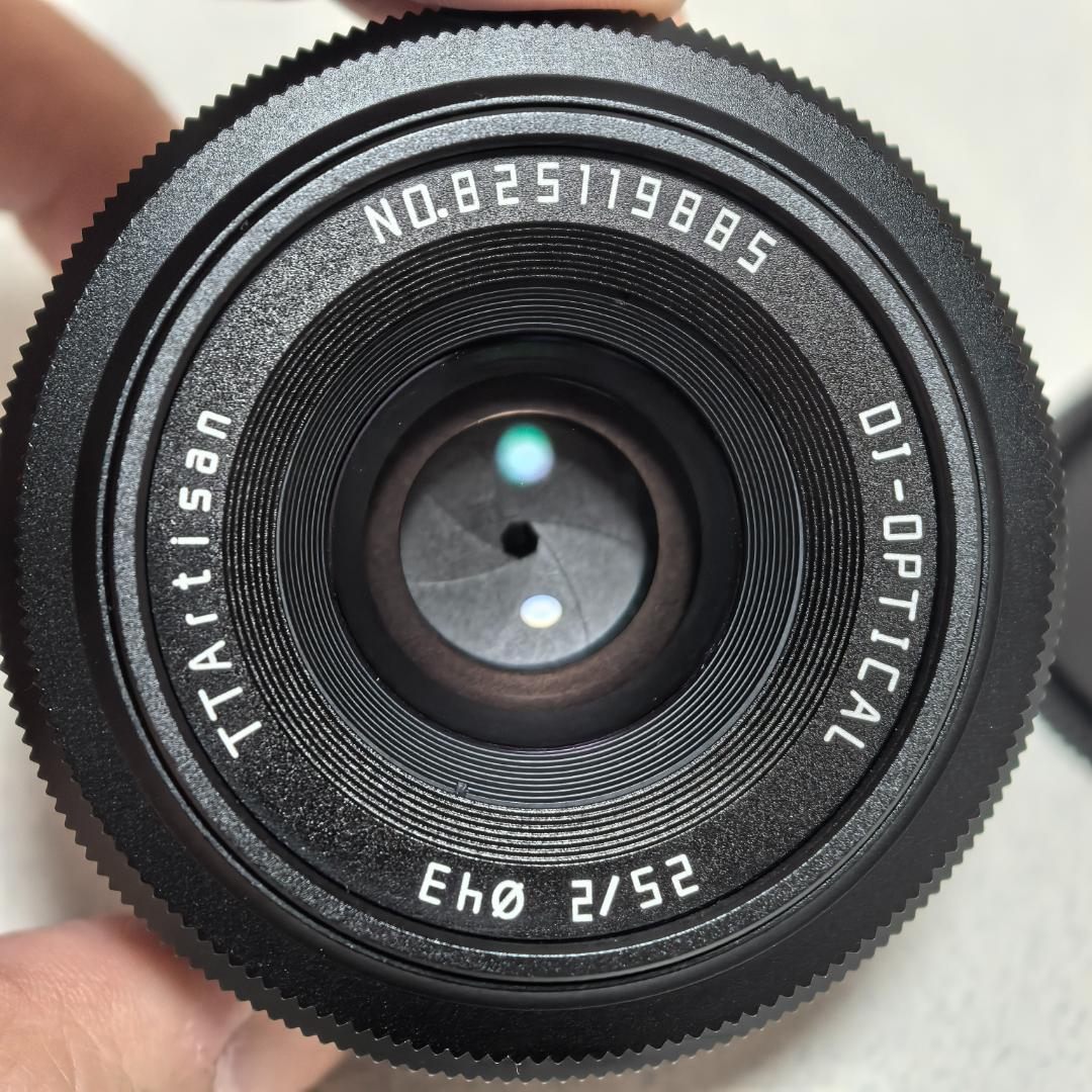 TTArtisan 25mmf2レンズ（銘匠光学）Xマウント