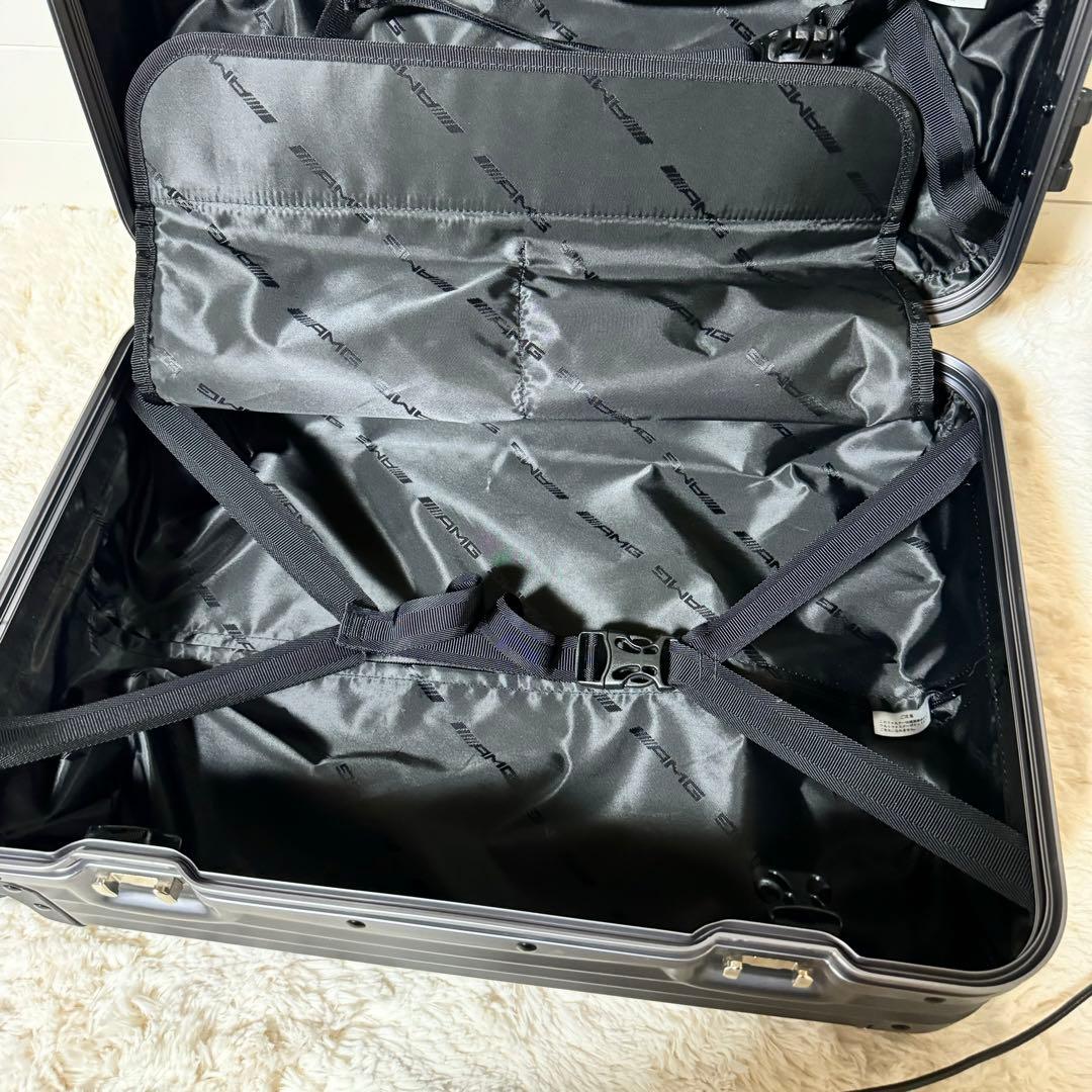 美品✨メルセデスベンツ　AMG スーツケース　4輪　アルミ　キャリーケース