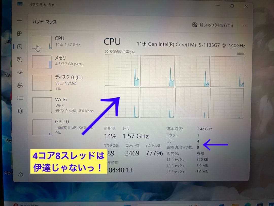 hp DragonFly G2 Office付き　360°回転モデル