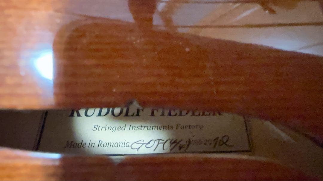 akogi様　　バイオリン4/4 ルドルフフィドラー