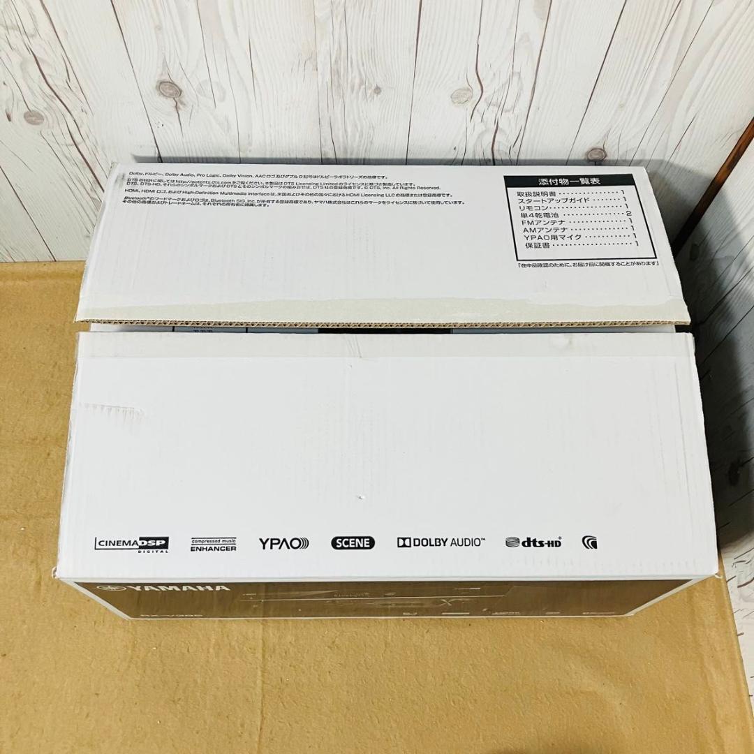 極美品 YAMAHA AVレシーバー RX-V385 ブラック ヤマハ 外箱付き