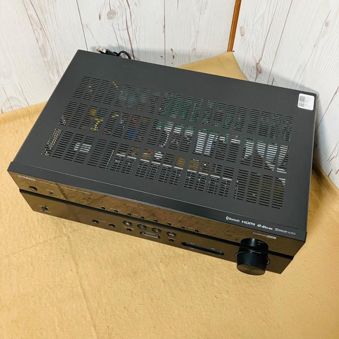 極美品 YAMAHA AVレシーバー RX-V385 ブラック ヤマハ 外箱付き