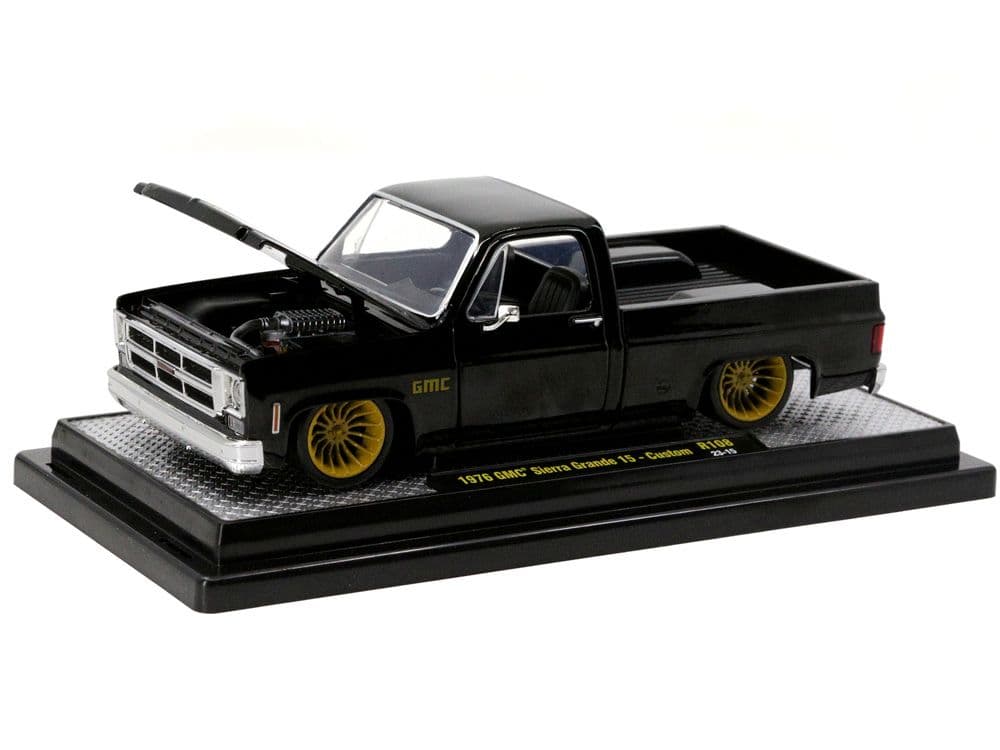 M2 1976 GMC シエラ・グランデ 15 - カスタム(ブラック)