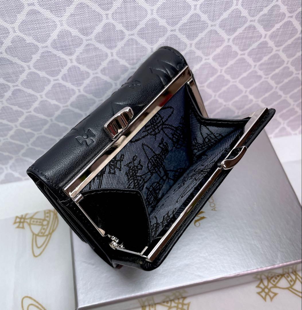 【新作✩内柄も素敵】Vivienne Westwood 三つ折り財布 マット