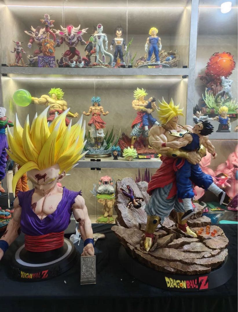 ドラゴンボール ブロリー ガレキ ガレージキット スタチュー X②⑥